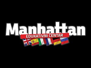 Manhattan – škola stranih jezika | Logo