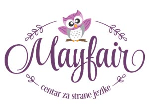 Mayfair – centar za strane jezike | Logo