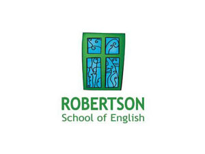 ROBERTSON school of English | Logo