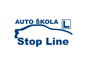 STOP LINE – Auto škola | Logo